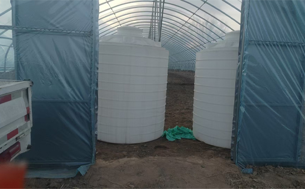 庆城塑料大桶交付成功